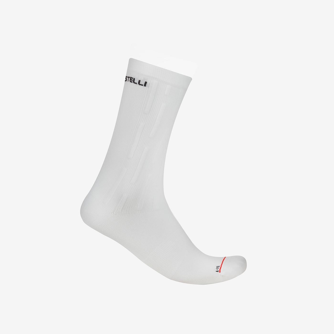 CASTELLI chaussettes aero race pro 20 blanches
