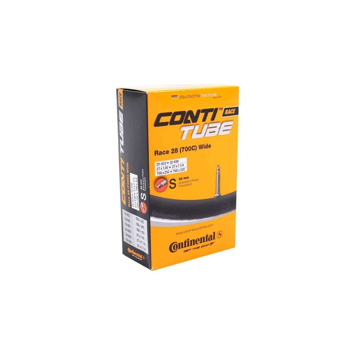 CHAMBRE AI AIR CONTINENTAL 700X25-28 60MM DEMONTABLE