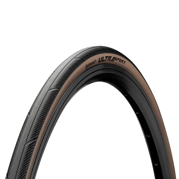 CONTINENTAL ULTRA SPORT 700x2 NOIR FLANC MARRON