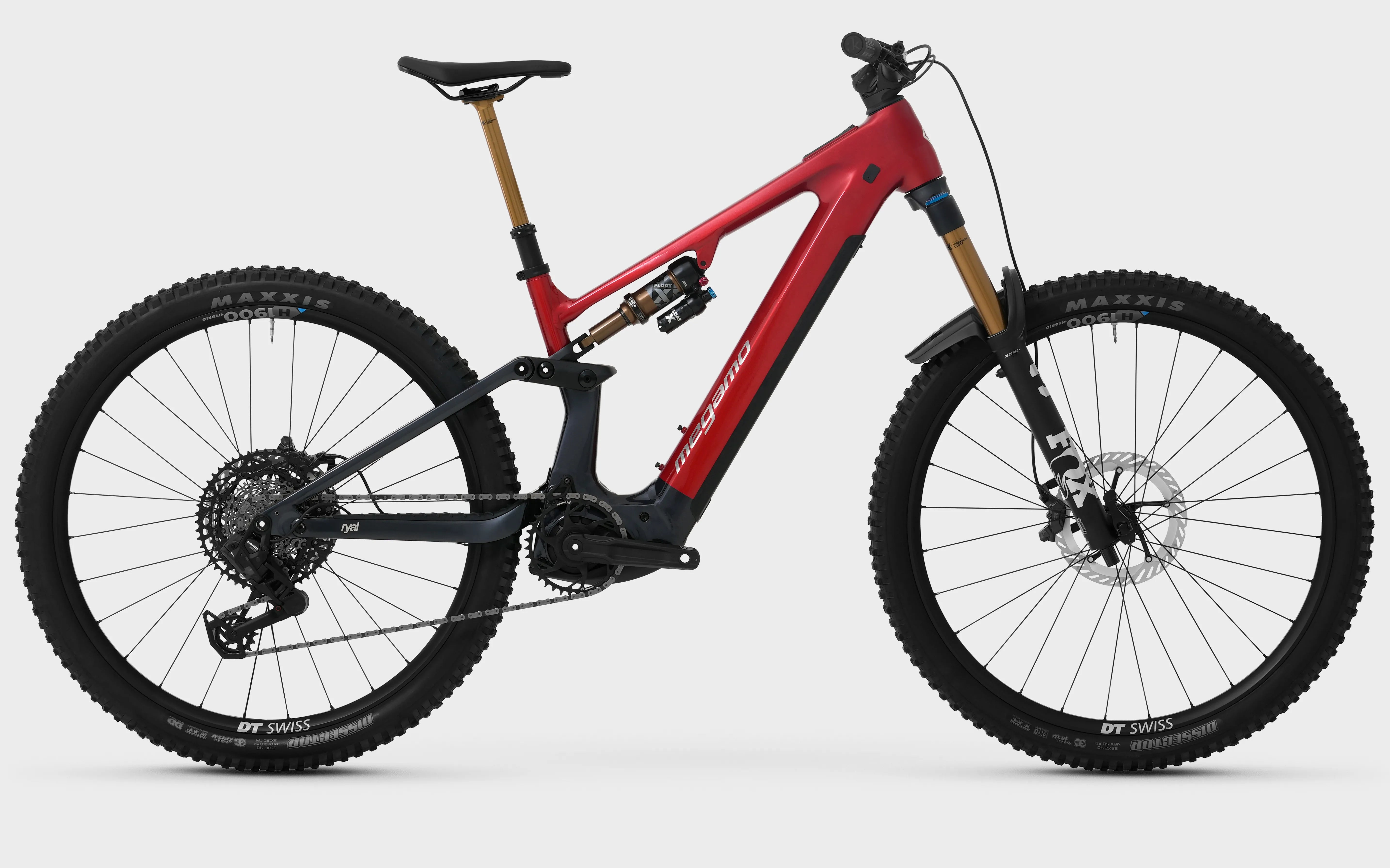 MEGAMO VTT electrique tout suspendu RYAL 03 AXS AVINOX M2S 150Nm 800W