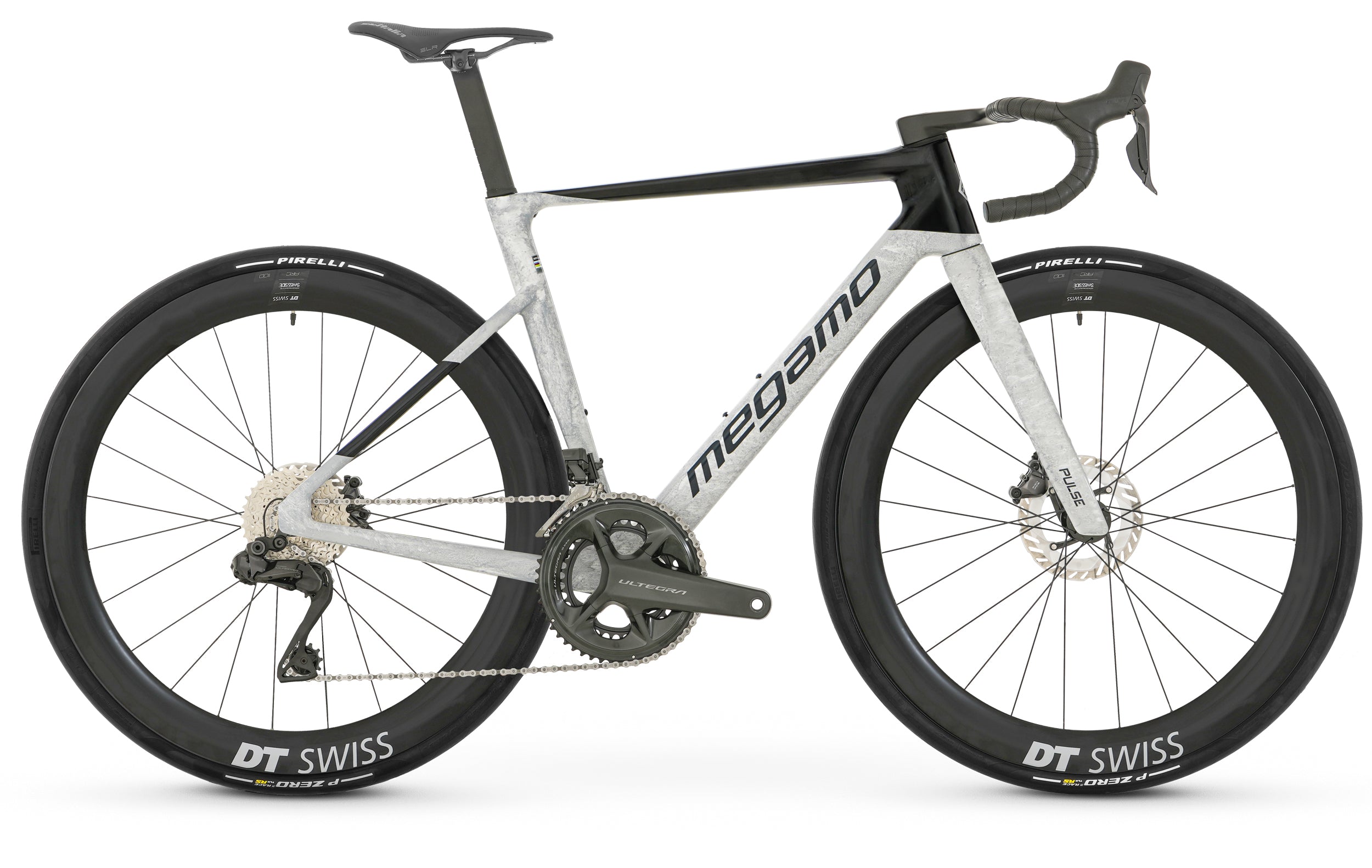MEGAMO Vélo de route carbone Pulse 03 SLR Ultegra DI2 roues carbone