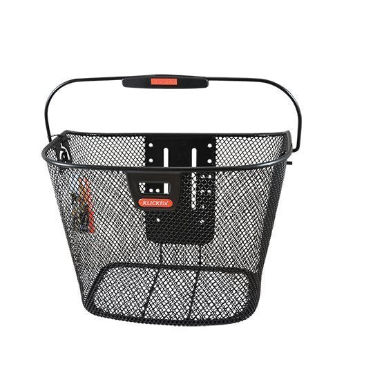 KLICKFIX PANIER AVANT NID ABEILLE 16L AVEC CLIP POUR ECLAIRAGE 36x26x25cm