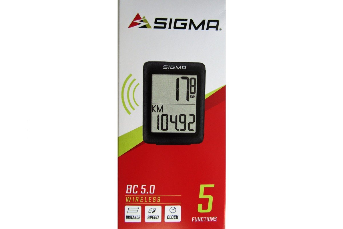 SIGMA Compteur vélo sans fil BC 5.00 WL