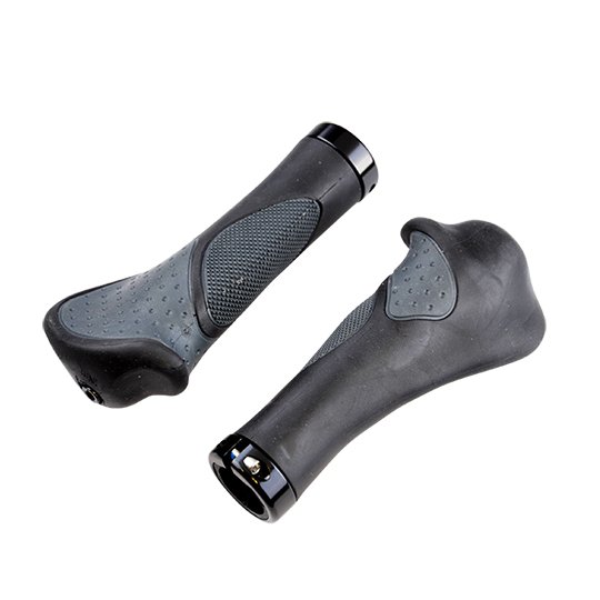 OPTIMIZ POIGNEES VELO ERGONOMIQUE 143MM LOCK ON SIMPLE
