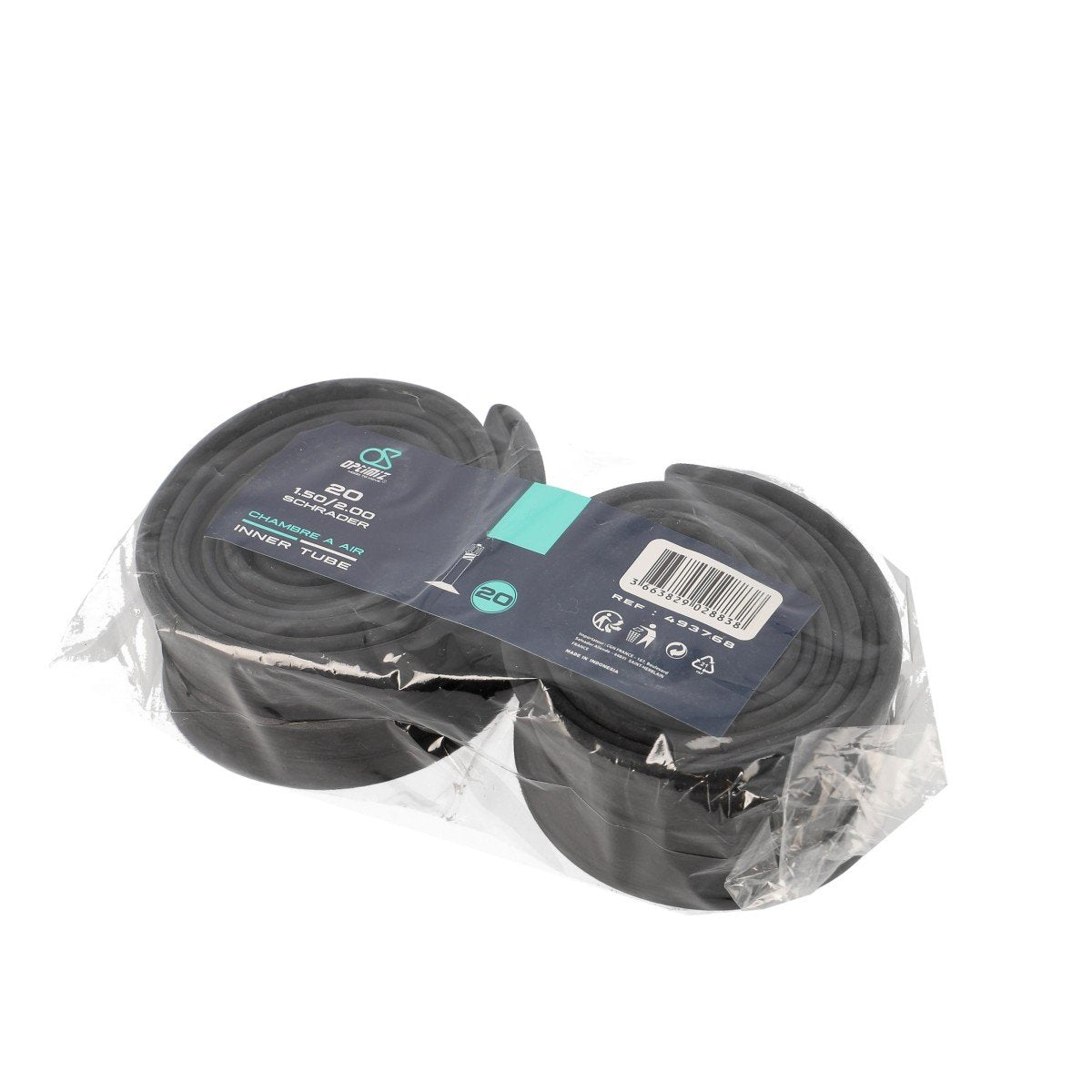 OPTIMIZ CHAMBRE A AIR VELO 20" X 1.50-2.00 VS (LOT DE 2)