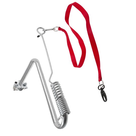 M WAVE BARRE A RESSORT GUIDE CHIEN POUR VELO UNIVERSELLE AVEC LAISSE 92CM