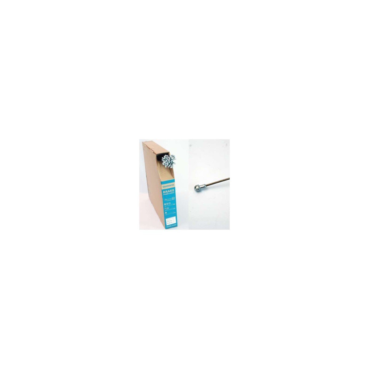 SHIMANO CABLE DE FREIN ROUTE SHIMANO INOX 1,6mm 2,00M (BOI