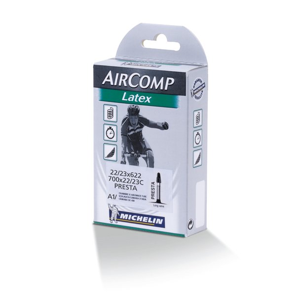 MICHELIN CHAMBRE A AIR VELO Aircomp latex 700C x 18-20 VP 36 MM