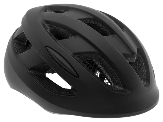 SPIUK Casque vélo HIRI in mold avec éclairage et filet anti-insecte