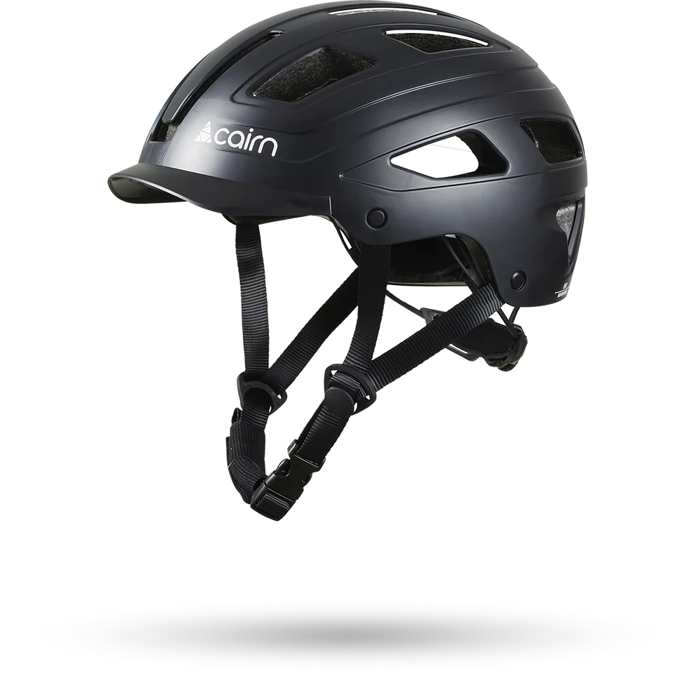 CAIRN Casque vélo urbain clarke noir mat