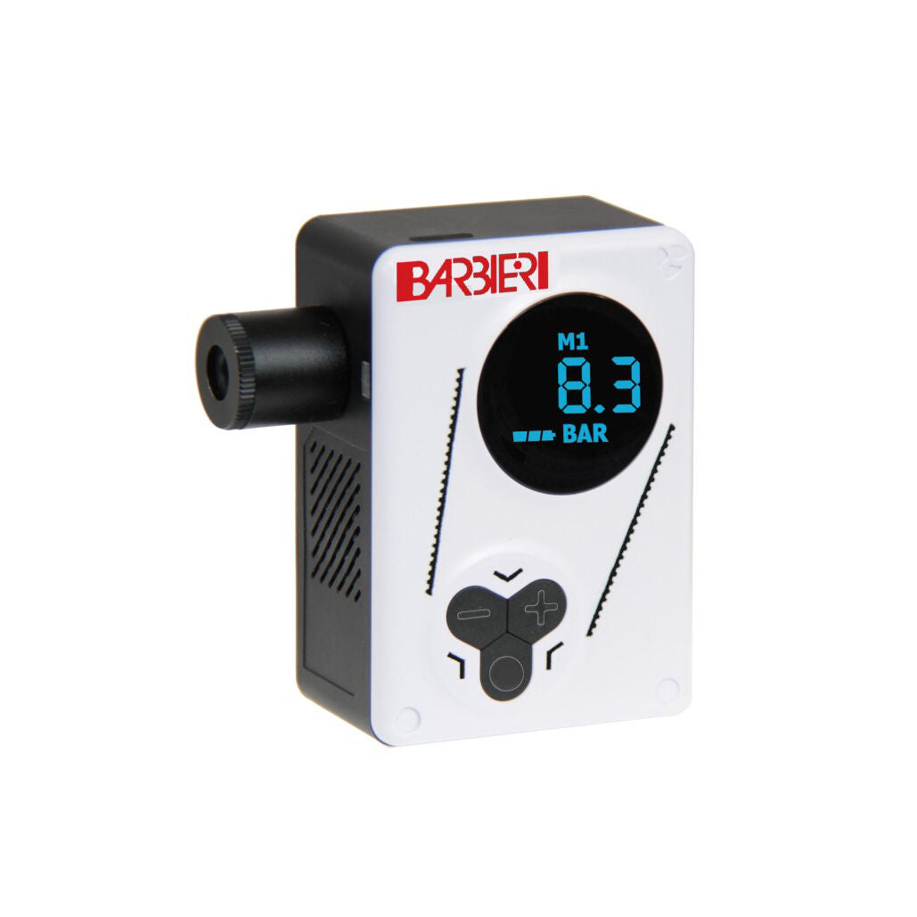 BARBIERI Mini Compresseur de poche universel pour toutes valves 8 Bar