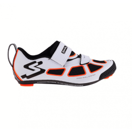 Chaussure triathlon Spiuk Trivium Blanc/Orange