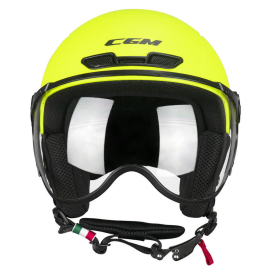 Casque De Vélo Casque CGM Ebi Mono Jaune Fluo