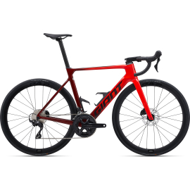 Vélo de route Giant Propel Advanced 2 2024 Pure Red