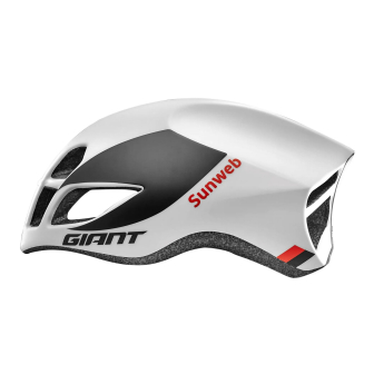 Casque vélo route pursuit blanc mat team Giant taille M (55-59cm)