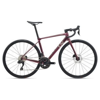 Vélo route femme Langma Advanced 1 Disc Milky way