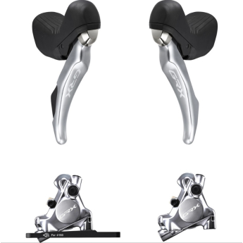 SHIMANO GRX ST-RX810 manette frein/dérailleur 2x11 avec frein à disque edition limitée