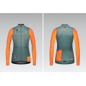 Maillot manches longues femme Gobik cobble nectarine