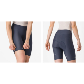 Cuissard femme sans bretelle castelli espresso twilight blue