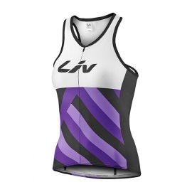 Top triathlon LIV race day femme violet blanc