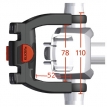 Fixation Klickfix pour vélo électrique avec un écran