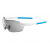 Lunettes velo giant apus nxt varia Blanc/Bleu