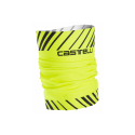 Tour de cou Castelli thermal jaune fluo noir