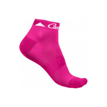 Chaussettes Castelli Gregge noir et rouge