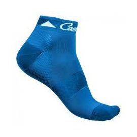 Chaussettes Castelli brillante bleu