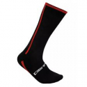 Chaussettes Castelli Venti noir rouge