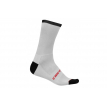 Chaussettes Castelli Gregge noir et rouge