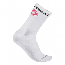 Chaussettes Castelli compressione blanc