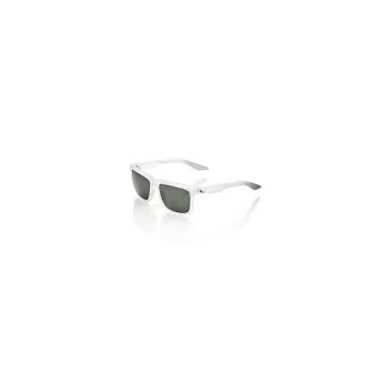 Lunettes 100% Centric gris blanc crystal