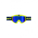 Masque BMX VTT Track adulte bleu jaune Kenny
