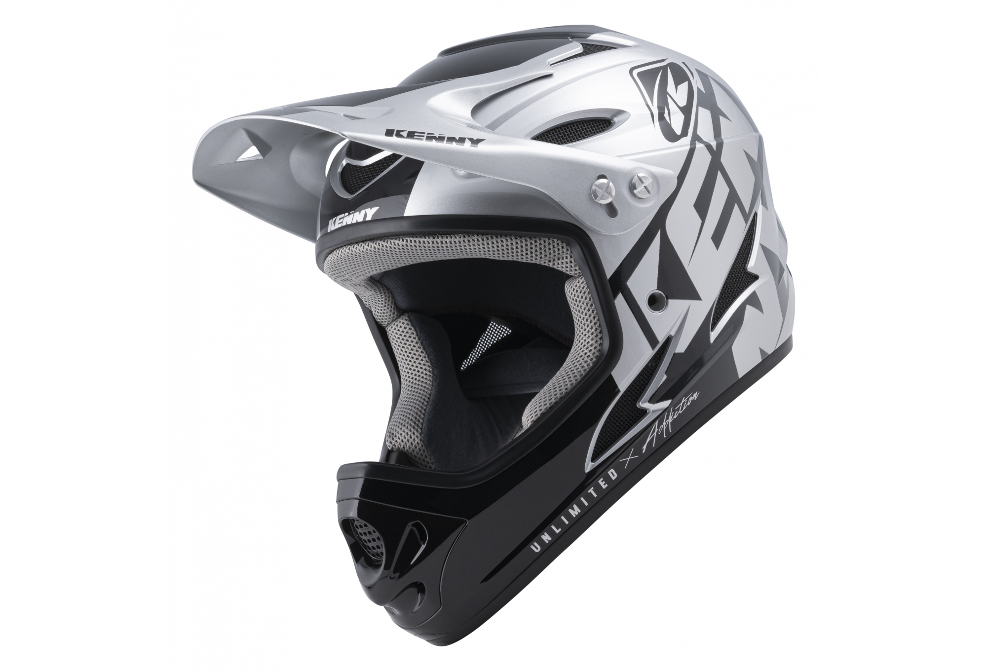 CASQUE INTÉGRAL KENNY DOWN HILL 2022 Gris - Giant Store