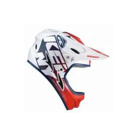 CASQUE INTÉGRAL KENNY DOWN HILL 2022 Rouge Blanc