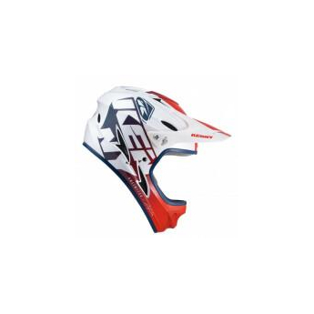 CASQUE INTÉGRAL KENNY DOWN HILL 2022 Rouge Blanc