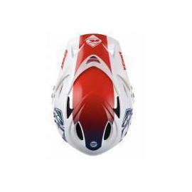 CASQUE INTÉGRAL KENNY DOWN HILL 2022 Rouge Blanc