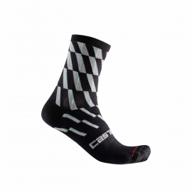 Chaussettes castelli pendio noir / bleu