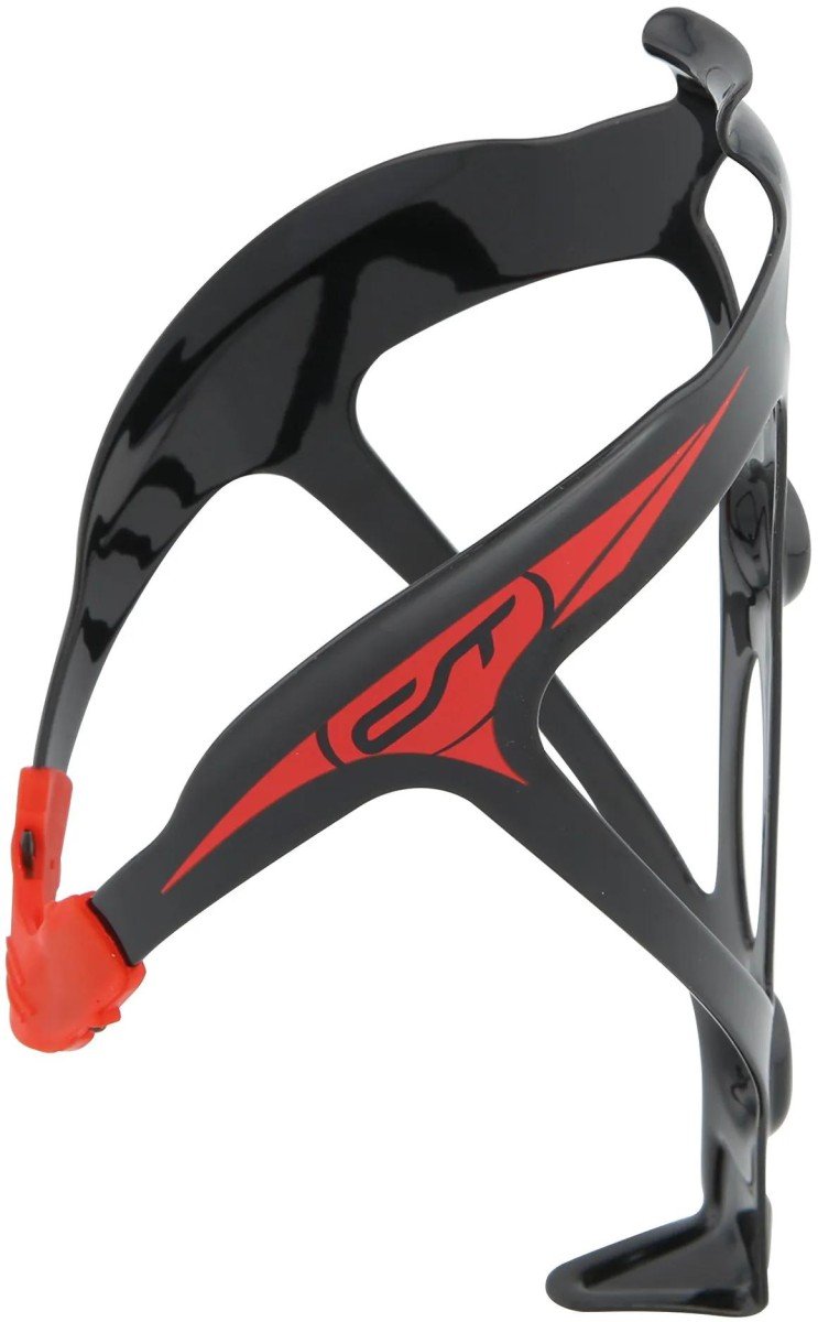 porte bidon brillant noir rouge