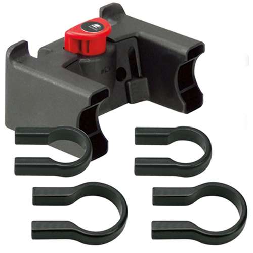 fixation pour panier avant klickfix avec serrure pour cintre de diamètre allant de 22 à 1,8mm