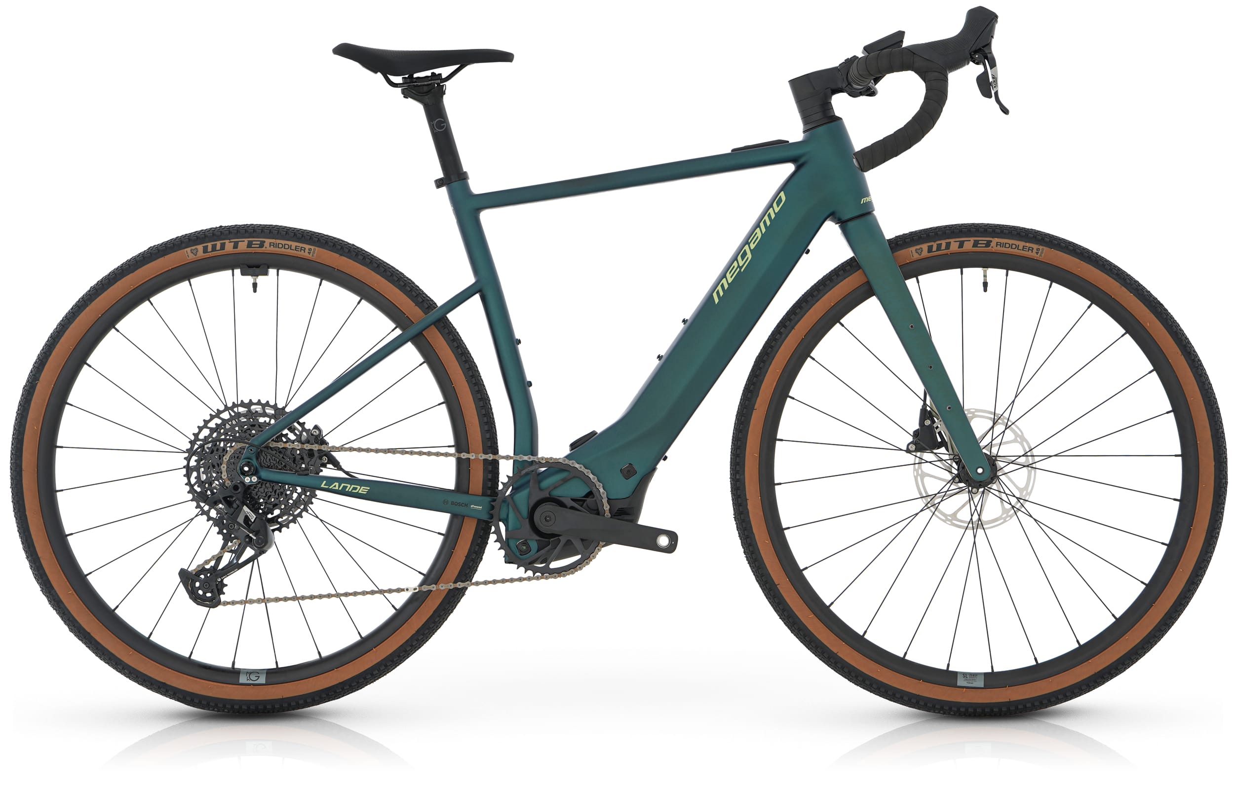 MEGAMO Gravel électrique Lande 60Nm 400W