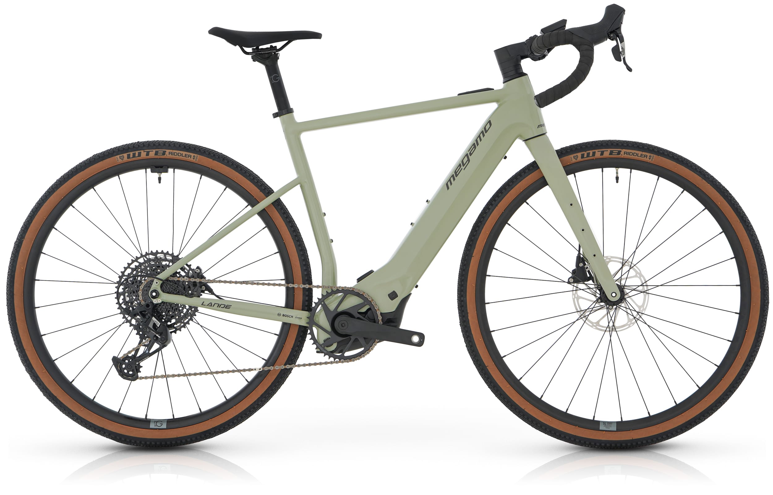 MEGAMO Gravel électrique Lande Gravel 60Nm 400W