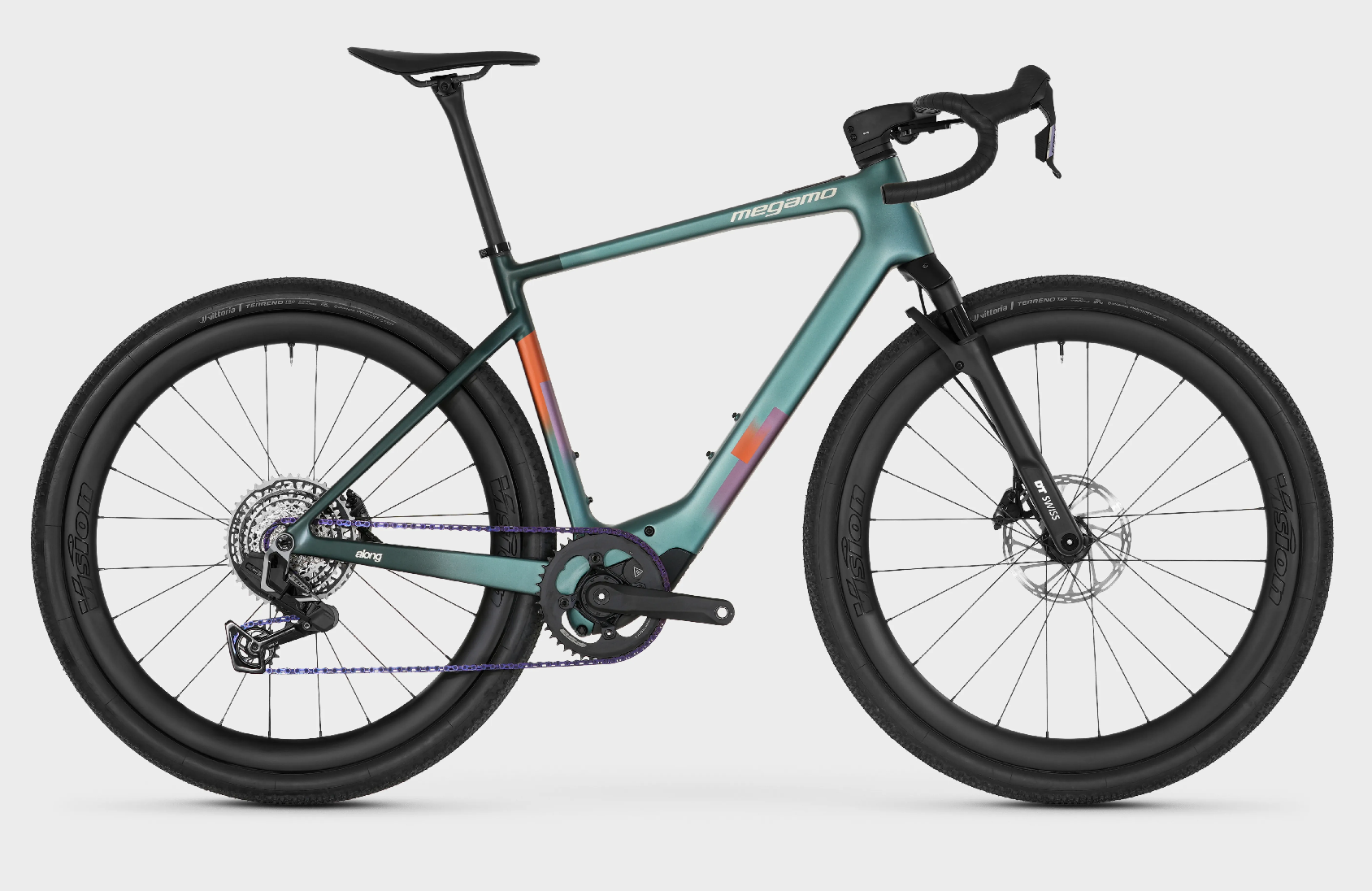 MEGAMO Along 01 avinox M2S gravel électrique 150Nm 600W