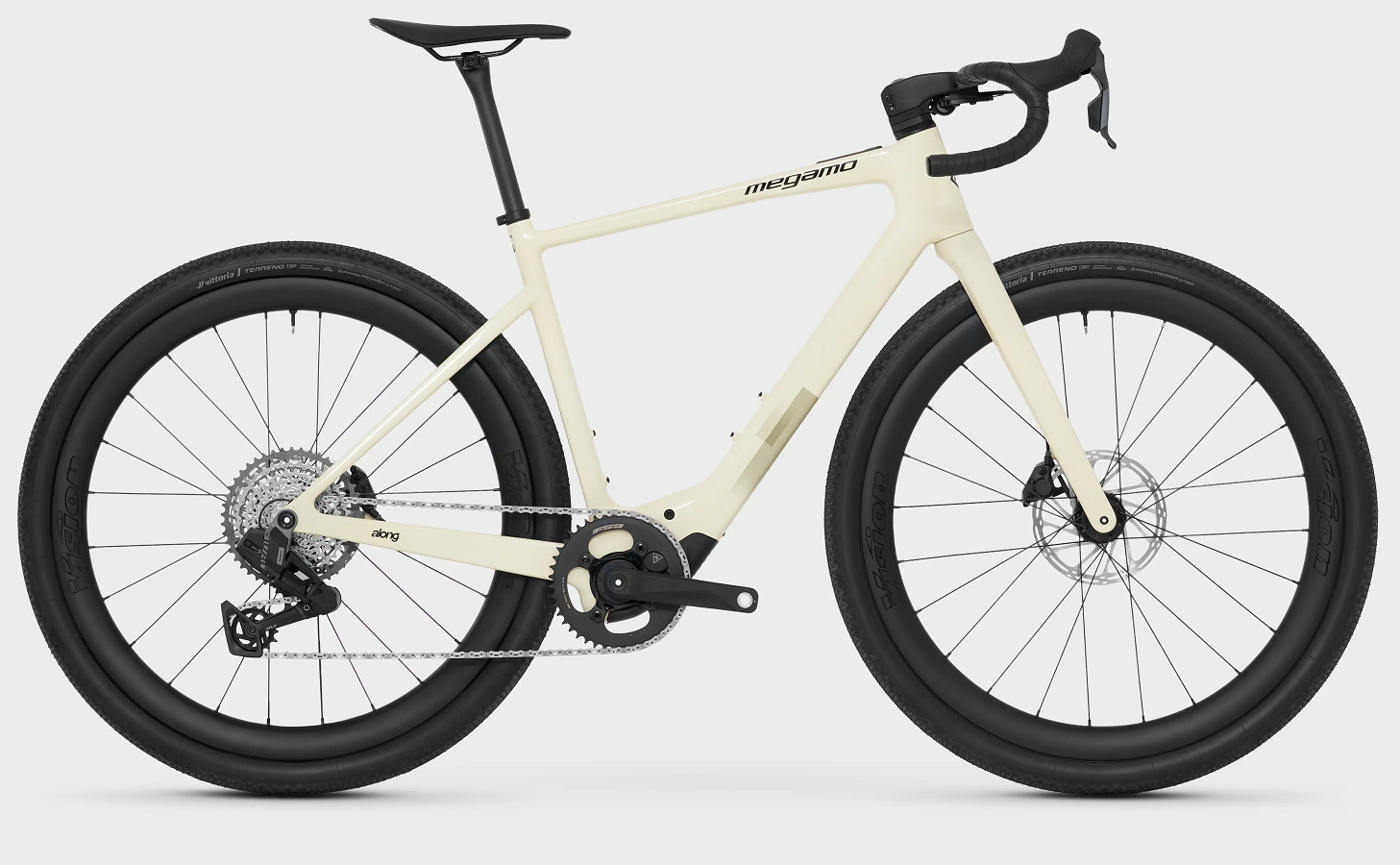 MEGAMO Along 03CW avinox M2S gravel électrique 150Nm 600W