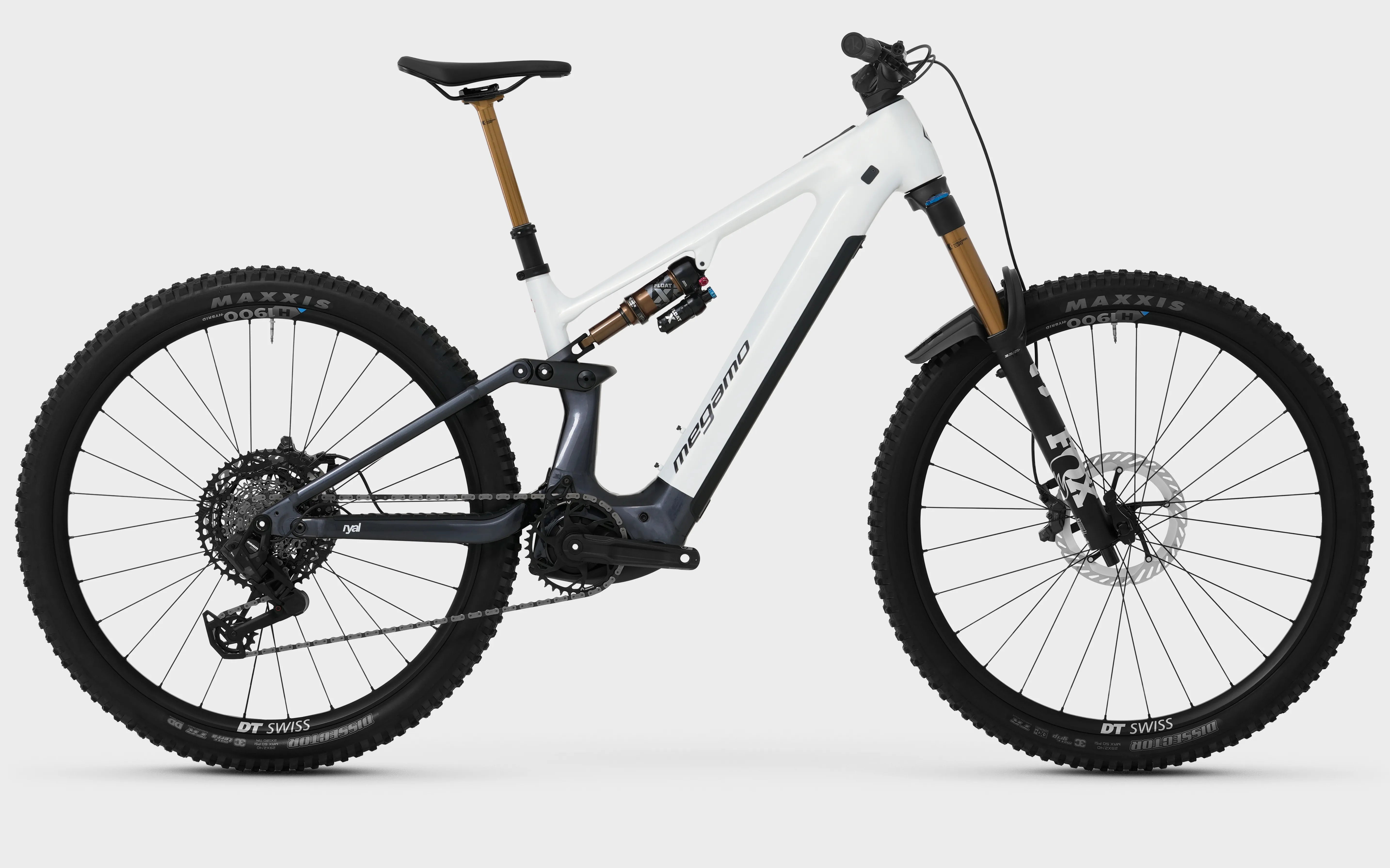 MEGAMO VTT electrique tout suspendu RYAL 03 AXS AVINOX M2S 150Nm 800W