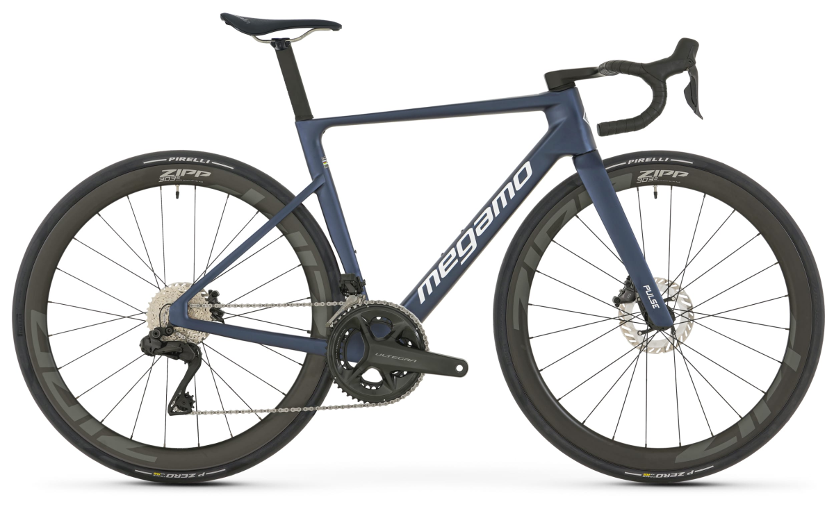 MEGAMO Vélo de route pulse 05 cw ultegra DI2 roues zipp carbone