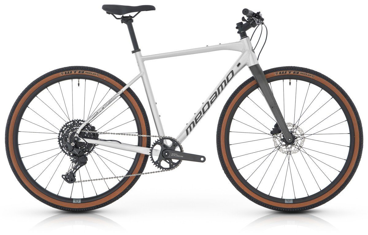 Vélo gravel Mégamo jakar flat bar shimano cues