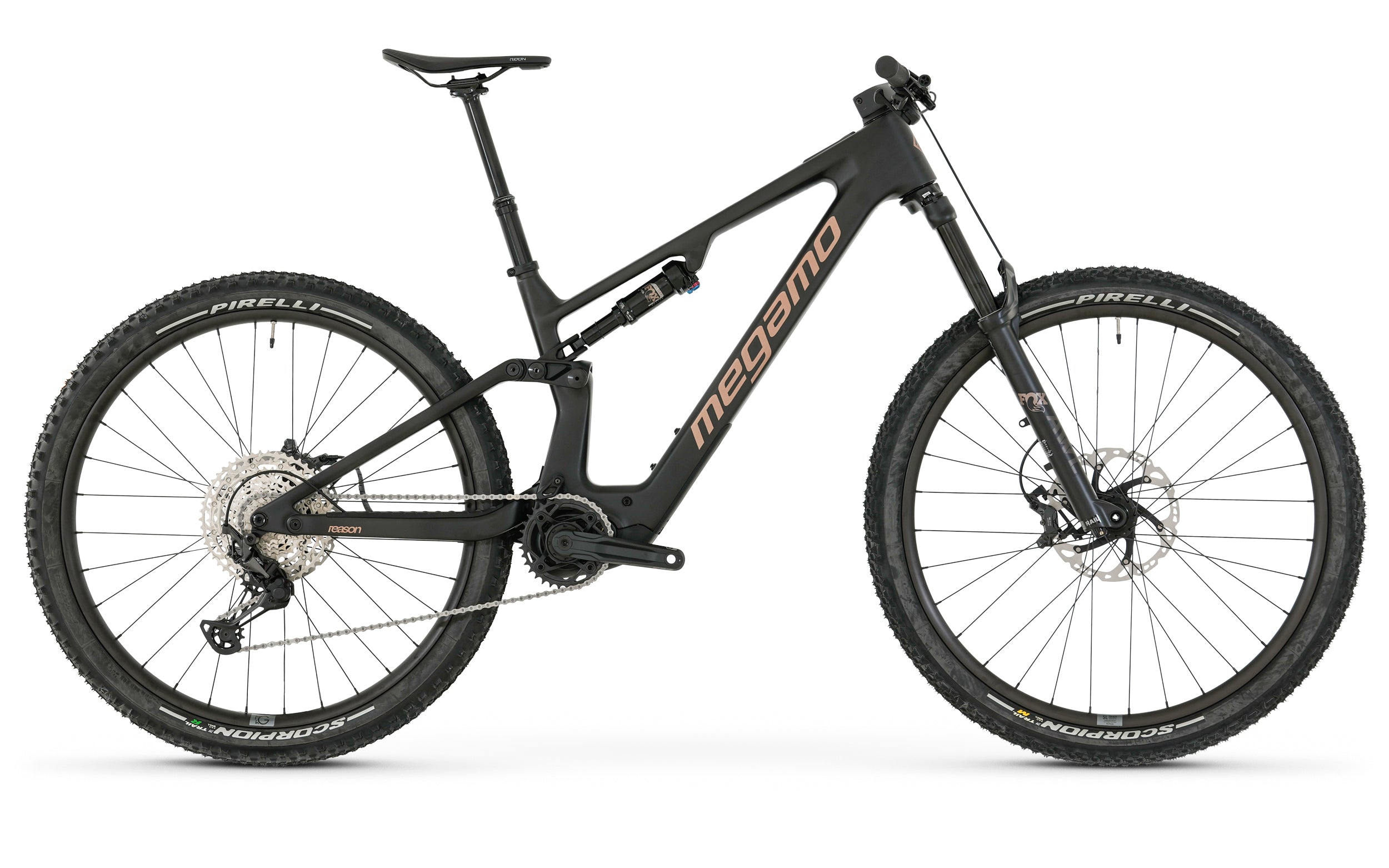 MEGAMO VTT électrique carbone Reason AIR CRB tout suspendu avinox
