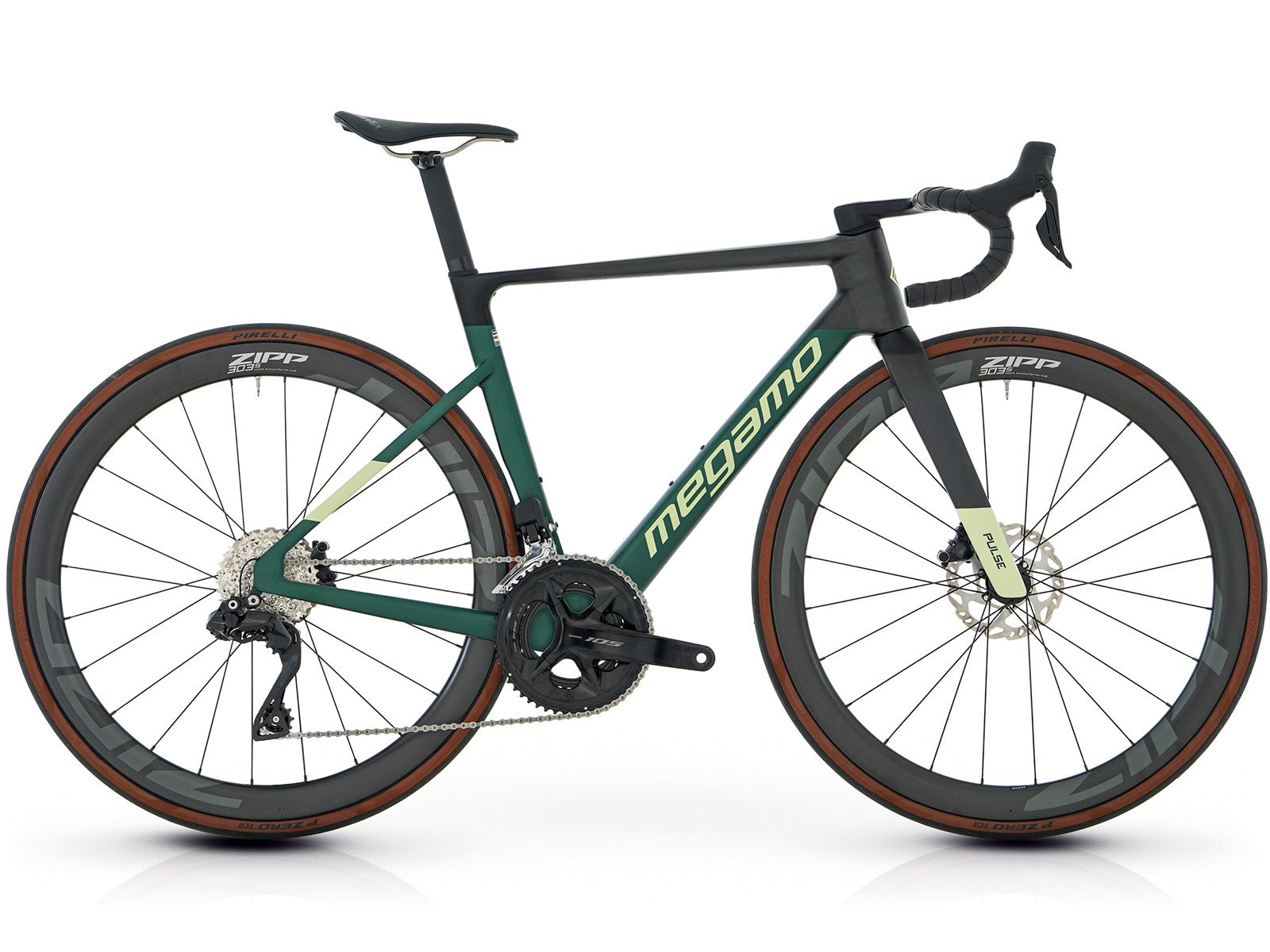 MEGAMO Vélo de route PULSE 15  105 DI2 roues carbone